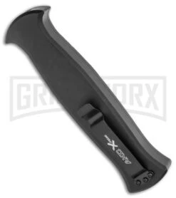 AKC X-treme EVO Black / Orange Slide OTF Automatic Knife - Black Plain Dagger 6 AKC X-treme EVO Black / Orange Slide OTF Automatic Knife - Black Plain Dagger -Knife Sale Shop AKC X treme EVO OTF Automatic Knife Black Orange Slide 3.5 Black Dagger BHQ 119626 LS Side large