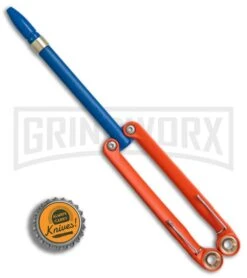 BaliYo By Spyderco Butterfly Pen Flipper Orange/Blue 8 BaliYo By Spyderco Butterfly Pen Flipper Orange/Blue -Knife Sale Shop BaliYo by Spyderco Butterfly Pen Fisher Space Pen Orange Blue USA Made BHQ 71880 er bottlecap large