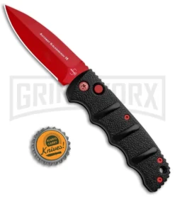 Boker Kalashnikov Black Widow Automatic Knife - D2 Dagger Red Plain 13 Boker Kalashnikov Black Widow Automatic Knife - D2 Dagger Red Plain -Knife Sale Shop Boker Black Widow Kalashnikov Dagger Auto Red 01KALS44NSOI BHQ 92706 jr bottlecap update large