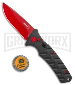 Boker Plus Black Widow Strike Automatic Knife - Drop Point Red 9 Boker Plus Black Widow Strike Automatic Knife - Drop Point Red -Knife Sale Shop Boker Black Widow Strike Drop DP Black Red 01BO434NSOI BHQ 97030 jr bottlecap large