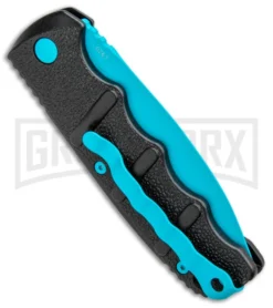 Boker Kalashnikov Automatic Knife - D2 Dagger Electric Blue Plain 9 Boker Kalashnikov Automatic Knife - D2 Dagger Electric Blue Plain -Knife Sale Shop Boker Kalashnikov Black Widow Blue jr side large