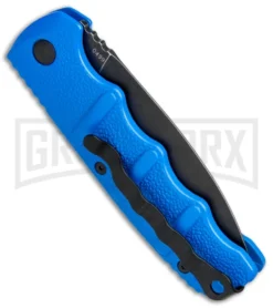Boker Kalashnikov Blue Automatic Knife - Dagger Smokewash Plain 10 Boker Kalashnikov Blue Automatic Knife - Dagger Smokewash Plain -Knife Sale Shop Boker Kalashnikov Dagger Auto Blue Black 01KALS32N BHQ 75530 jr side 2 large