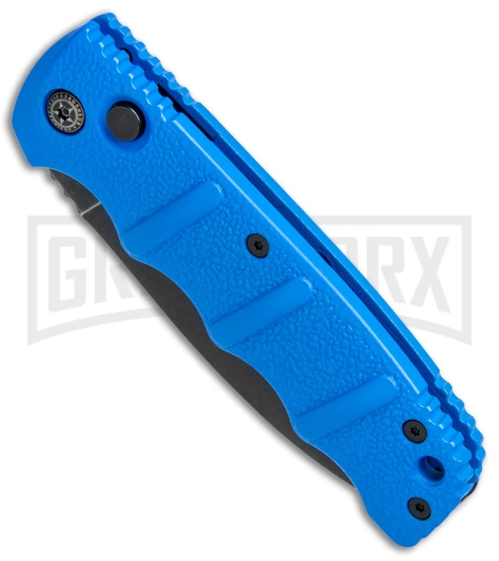 Boker Kalashnikov Blue Automatic Knife - Dagger Smokewash Plain 2 Boker Kalashnikov Blue Automatic Knife - Dagger Smokewash Plain - Image 2