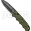 Boker Kalashnikov OD Green Automatic Knife - Dagger Smokewash Plain