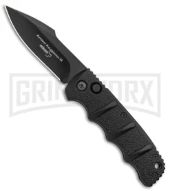 Boker Kalashnikov Automatic Knife - Harpoon Black Plain