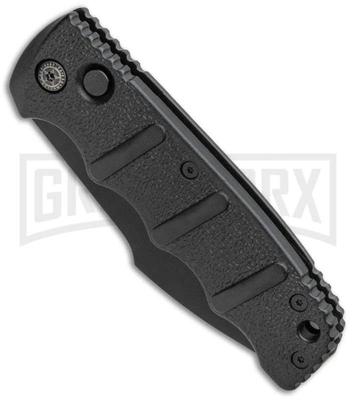 Boker Kalashnikov Automatic Knife - Harpoon Black Plain 2 Boker Kalashnikov Automatic Knife - Harpoon Black Plain - Image 2