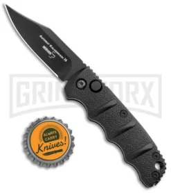 Boker Mini Kalashnikov Black Bowie Automatic Knife - Black Plain 7 Boker Mini Kalashnikov Black Bowie Automatic Knife - Black Plain -Knife Sale Shop Boker Mini Kalashnikov Bowie Auto Black BHQ 96965 jr bottlecap large