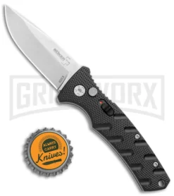 Boker Mini Strike Automatic Knife Black - Drop Point Stonewash Plain 7 Boker Mini Strike Automatic Knife Black - Drop Point Stonewash Plain -Knife Sale Shop Boker Mini Strike Auto Black SW 01BO435NSOI BHQ 99628 jr bottlecap large