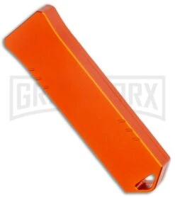 Boker Plus USB OTF Black Automatic Knife Aluminum - Orange SW Plain -Knife Sale Shop Boker Plus USB OTF Auto Orange Aluminum Black SW BHQ 125997 jr side large