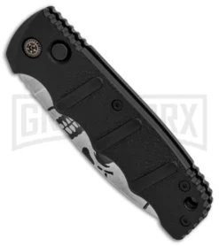Boker Kalashnikov Skull Black Automatic Knife - D2 Dagger Stonewash Plain -Knife Sale Shop Boker Skull Kalashnikov Dagger SW BHQ 75532 er spine large