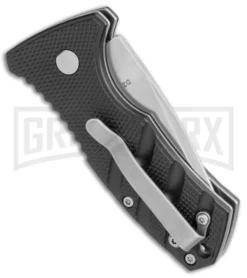Boker Stubby Strike Black Automatic Knife - Stonewash 6 Boker Stubby Strike Black Automatic Knife - Stonewash -Knife Sale Shop Boker Stubby Strike CA Legal Auto SW 01BO440NSOI BHQ 99646 jr side large