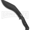 CRKT 2742 Johnson KUK Tactical Black Fixed Blade Knife - Black Kukri