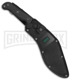 CRKT 2742 Johnson KUK Tactical Black Fixed Blade Knife - Black Kukri -Knife Sale Shop CRKT Johnson KUK Tactical Kukri black BHQ 76695 er sheath large