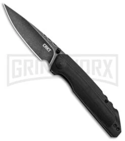 CRKT 7045 Lerch Fast Lane OutBurst Black G-10 Assisted Knife - Black