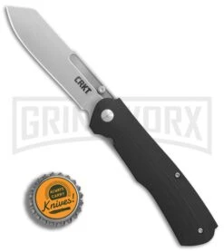 CRKT 6040 Radic Black G-10 Spring Assisted Knife - Satin 7 CRKT 6040 Radic Black G-10 Spring Assisted Knife - Satin -Knife Sale Shop CRKT Radic Black G10 satin BHQ 76682 er bottlecap large