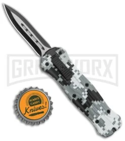 Coffin Blaster 2.0 Gray Camo W/Flames DA/OTF Automatic Knife - Black Two Tone 7 Coffin Blaster 2.0 Gray Camo W/Flames DA/OTF Automatic Knife - Black Two Tone -Knife Sale Shop Coffin Blaster Gray Camo Flames DA Auto Black TT GX 37837 jr bottlecap large