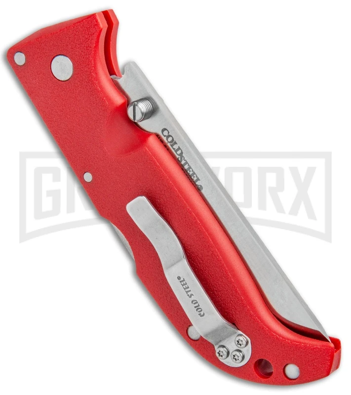 Cold Steel Finn Wolf Lockback Knife Red (3.5" Satin) 3 Cold Steel Finn Wolf Lockback Knife Red (3.5" Satin) - Image 3