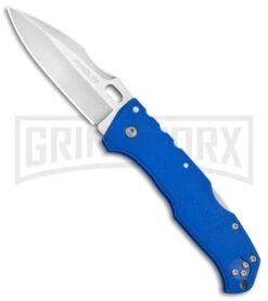 Cold Steel Pro Lite Sport Blue GFN Folding Knife - Satin Plain 4TH18