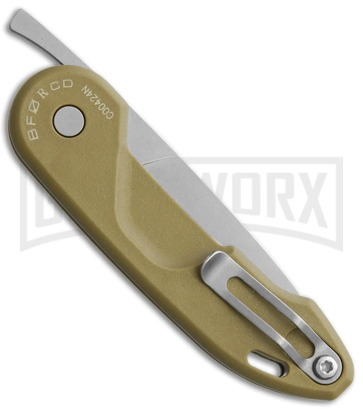 Extrema Ratio Desert Warfare BFO R OD Green Pocket Knife - Stonewash Plain 2 Extrema Ratio Desert Warfare BFO R OD Green Pocket Knife - Stonewash Plain - Image 2