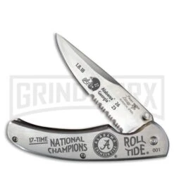 Frost Cutlery Alabama 2018 Champs Manual Folding Knife - Satin Serr