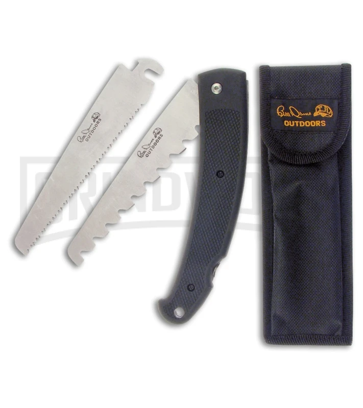 Frost Cutlery Bill Dance Outdoors Black FRN Saw Set - Satin 1 Frost Cutlery Bill Dance Outdoors Black FRN Saw Set - Satin