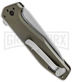 Gerber Fastball Flat Sage Liner Lock Flipper Knife - Stonewash Plain 8 Gerber Fastball Flat Sage Liner Lock Flipper Knife - Stonewash Plain -Knife Sale Shop Gerber Fastball LL Flipper Flat Sage SW 30 001610 BHQ 94211 jr side large