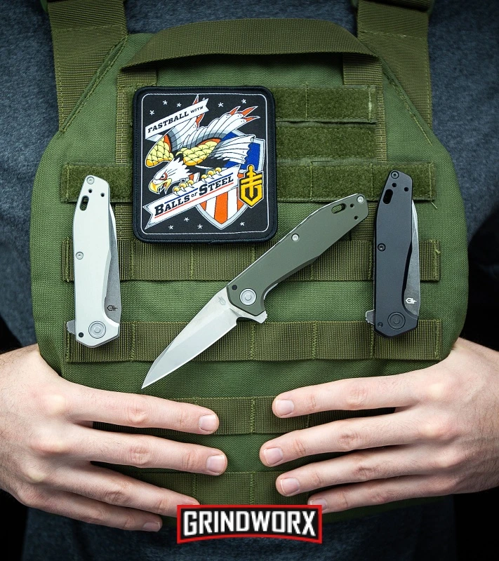 Gerber Fastball Flat Sage Liner Lock Flipper Knife - Stonewash Plain 5 Gerber Fastball Flat Sage Liner Lock Flipper Knife - Stonewash Plain - Image 5