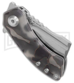 Kansept Knives Mini Korvid Luminous Resin Folding Knife - Stonewash Plain 5 Kansept Knives Mini Korvid Luminous Resin Folding Knife - Stonewash Plain -Knife Sale Shop Kansept Knives Mini Korvid LLK Luminous Resin 1in SW BHQ 182524 td side large