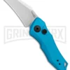 Kershaw Launch 10 Teal Automatic Knife CA Legal - Stonewash Plain