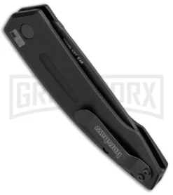 Kershaw Launch 2 Black Automatic Knife - Black Serr 5 Kershaw Launch 2 Black Automatic Knife - Black Serr -Knife Sale Shop Kershaw Launch 2 Black Serr 7200BLKST BHQ 52154 jr side large