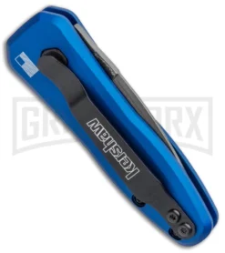 Kershaw Launch 4 Damascus Automatic Knife Blue CA Legal - Plain 11 Kershaw Launch 4 Damascus Automatic Knife Blue CA Legal - Plain -Knife Sale Shop Kershaw Launch 4 CA Legal Auto Blue Damascus 7500BLUDAM BHQ 91856 jr side large