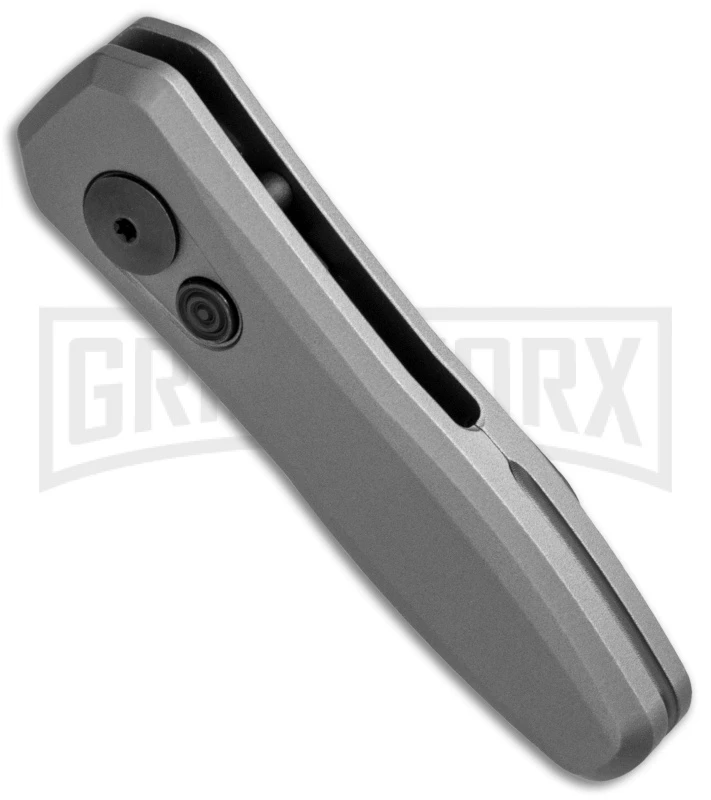 Kershaw Launch 4 Gray Automatic Knife CA Legal - Black Plain 2 Kershaw Launch 4 Gray Automatic Knife CA Legal - Black Plain - Image 2