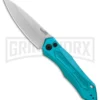 Kershaw Launch 6 Teal Automatic Knife - Stonewash Plain