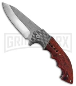 M-Tech Xtreme Ballistic Peacemaker Brown Spring Assisted Knife - Two-Tone Plain
