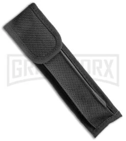 Mago 11" Bayonet Italian Stiletto OTF Knife Red W/Polished Bolster - Satin Plain 8 Mago 11" Bayonet Italian Stiletto OTF Knife Red W/Polished Bolster - Satin Plain -Knife Sale Shop Mago 11in Red Bayo Italian Stiletto OTF Auto Satin Silver Boster GX 36174 jr sheath large