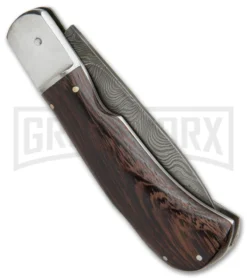 Knife Sale Shop -Knife Sale Shop Medtech 8in Russian Damascus Lever No Bottom Bolster BP 18728 jr side large