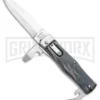 Mikov 241 Predator Buffalo Horn Multi-Tool Automatic Knife - Polish Plain