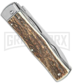 Mikov 241 Predator Stag Multi-Tool Automatic Leverlock Knife - Satin Plain 7 Mikov 241 Predator Stag Multi-Tool Automatic Leverlock Knife - Satin Plain -Knife Sale Shop Mikov 241 Predator Multi Tool Auto Stag Polish BHQ 124658 jr side large