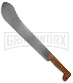 Okapi Latin Bolo Wood Machete Fixed Blade - Satin