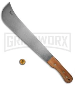 Okapi Panga African Bolo Wood Machete Fixed Blade - Satin 5 Okapi Panga African Bolo Wood Machete Fixed Blade - Satin -Knife Sale Shop Okapi Machete African Bolo Wood Panga KO6000 BHQ 52530 jr bottlecap 2 large