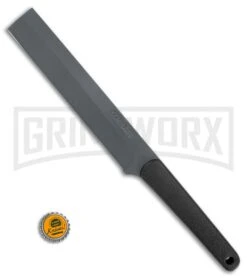 Schrade FROE Black Full Tang Fixed Blade Knife - Gray Plain -Knife Sale Shop Schrade FROE gray SCHF64CP BHQ 68078 er size large