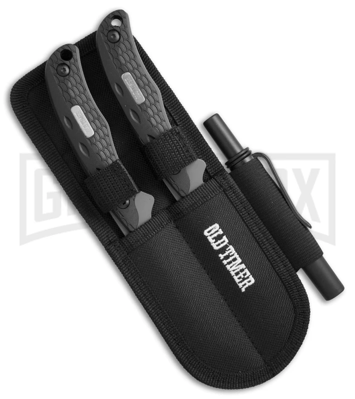 Old Timer Copperhead Caping/Skinning Hunting Set W/ Sharpening Rod 2 Old Timer Copperhead Caping/Skinning Hunting Set W/ Sharpening Rod - Image 2