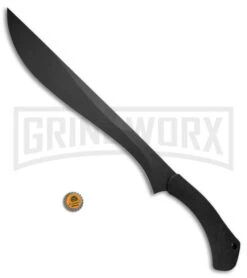 Schrade SCHMBS Priscilla Makhaira Black Bush Sword - Black Plain -Knife Sale Shop Schrade Priscilla Makhaira Bush Sword Blk Blk SCHMBSCP BHQ 67509 jr bottlecap large