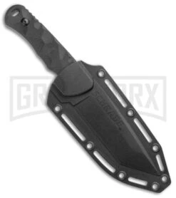 Schrade Regime Black G-10 Tanto Fixed Blade Knife - Black Plain 6 Schrade Regime Black G-10 Tanto Fixed Blade Knife - Black Plain -Knife Sale Shop Schrade Tanto Fixed AUS 8 Steel Balck G 10 Black BHQ 125128 jr sheath large