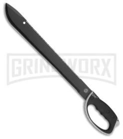 United Cutlery Colombian Survival Bolo Machete - Black Plain