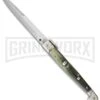 A.G.A. Campolin 9" Sicilian Brazilian Horn Picklock Automatic Knife - Bayonet