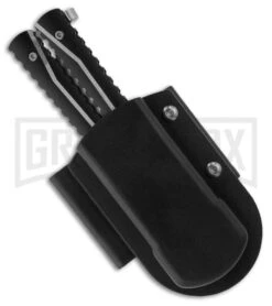 Tacit Pocket Butterfly Flipper Knife W/ ABS Holder (4" Bead Blast Plain) 5 Tacit Pocket Butterfly Flipper Knife W/ ABS Holder (4" Bead Blast Plain) -Knife Sale Shop bladeplay butterfly gbs46 sheath large