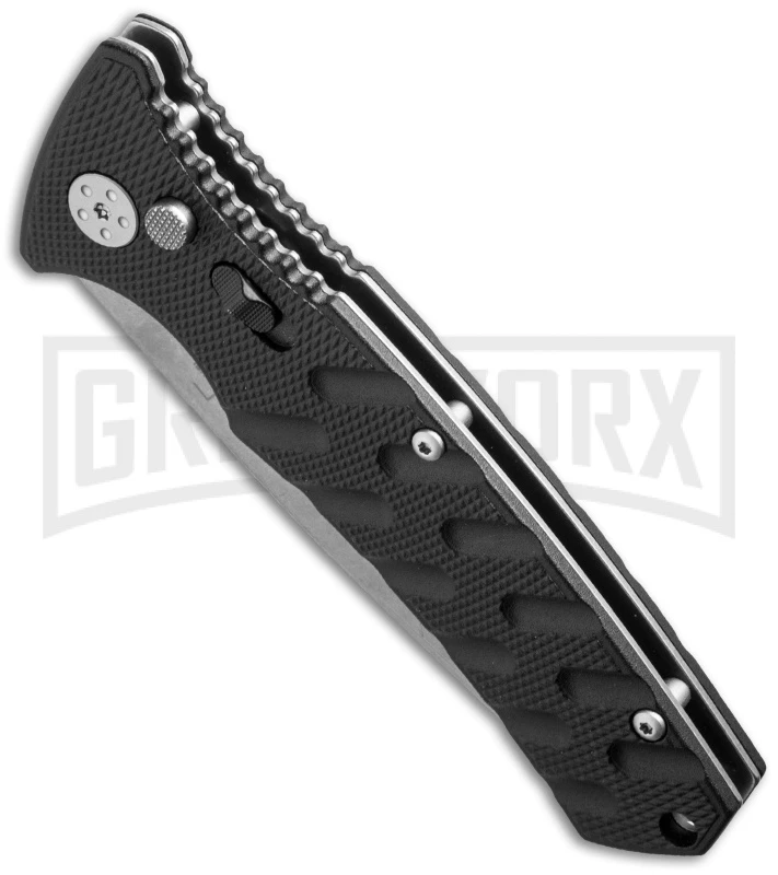 Boker Plus Strike Manual Knife - Drop Point Stonewash Plain 2 Boker Plus Strike Manual Knife - Drop Point Stonewash Plain - Image 2
