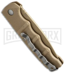 Boker Kalashnikov Desert Sand Automatic Knife - Copper Plain 9 Boker Kalashnikov Desert Sand Automatic Knife - Copper Plain -Knife Sale Shop boker kalashnikov 01kals03n side cm large