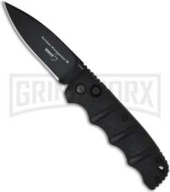 Boker Kalashnikov Black Automatic Knife - Black Plain